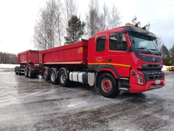 Volvo FMX 500 VARATTU!!! 89.000€alv0 RAHOITUS/LEASING TARJOLLA! JUURI KATSASTETTU* HUOLTOSOPIMUS AUTO 2014 - Image 3