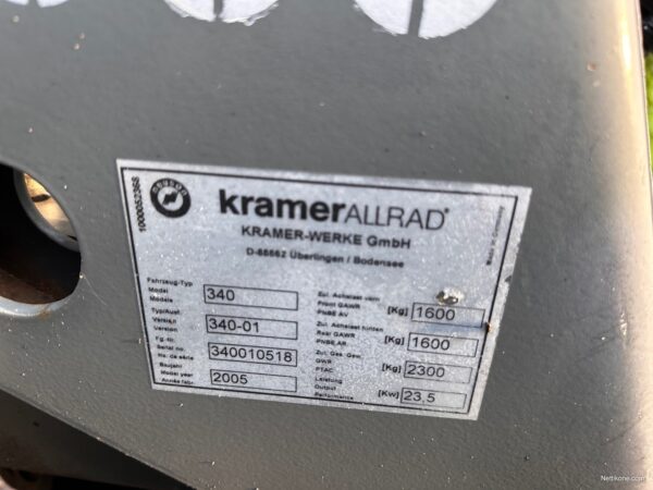 Kramer 180 19.000€ RAHOITUS TARJOLLA* KAUHA* PIIKIT 2005 - Image 25