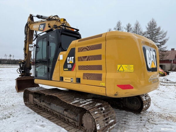 Caterpillar 323 89.500€ ALV0 RAHOITUS/LEASING TARJOLLA! TRIMBLE KONEOHJAUS* ENGCON * LUISKA* SIISTI KONE 2018 - Image 3