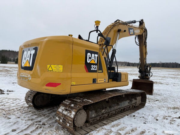 Caterpillar 323 89.500€ ALV0 RAHOITUS/LEASING TARJOLLA! TRIMBLE KONEOHJAUS* ENGCON * LUISKA* SIISTI KONE 2018 - Image 4