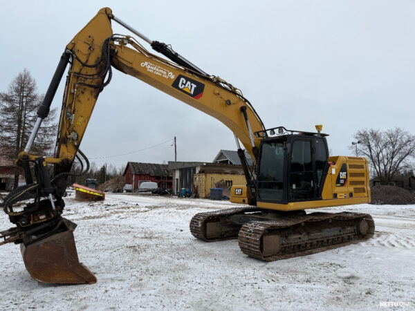 Caterpillar 323 89.500€ ALV0 RAHOITUS/LEASING TARJOLLA! TRIMBLE KONEOHJAUS* ENGCON * LUISKA* SIISTI KONE 2018 - Image 9