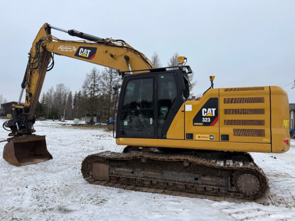 Caterpillar 323 89.500€ ALV0 RAHOITUS/LEASING TARJOLLA! TRIMBLE KONEOHJAUS* ENGCON * LUISKA* SIISTI KONE 2018