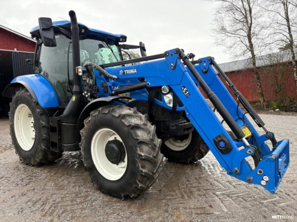 New Holland T6.180 73.000€ ALV0 RAHOITUS / LEASING TARJOLLA!TUNNIT VAIN 3611* ETUKUORMAAJA * SIISTI 2018 - Image 4