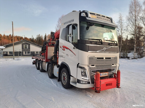 Volvo FH16 750 8x4 + Fassi F950RA 2.28+jibi L616 220 000 alv 0 % *rahoitus leasing/osamaksu* 2015 - Image 4
