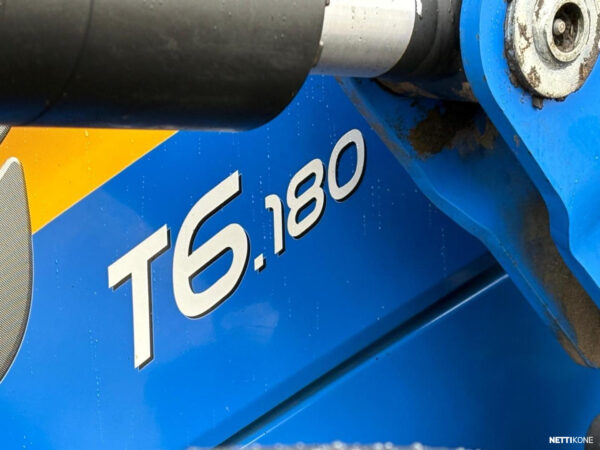 New Holland T6.180 73.000€ ALV0 RAHOITUS / LEASING TARJOLLA!TUNNIT VAIN 3611* ETUKUORMAAJA * SIISTI 2018 - Image 9