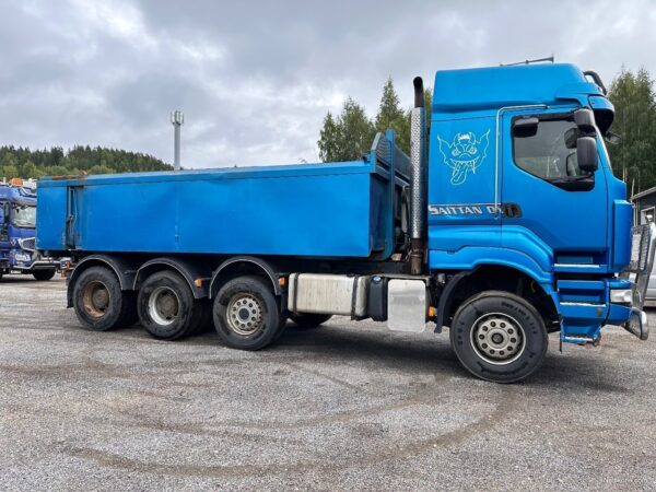 Sisu R500 8x4 18.000€alv0 RAHOITUS TARJOLLA 3KK MAKSUVAPAALLA* 3AKS PERÄVAUNU 2008 - Image 4