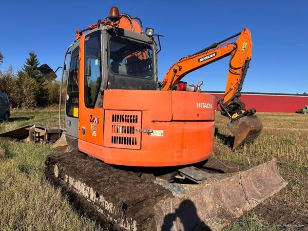Hitachi ZX85 US 35.000€ALV0 RAHOITUS/LEASING TARJOLLA! ROTOTILTTI* LUISKAKAUHA* RASVARI 2007 - Image 3