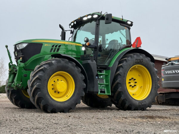 John Deere 6155R 64.000€alv0 RAHOITUS/ LEASING TARJOLLA! HUIPPU SIISTI KONE! ETUNOSTOLAITE* AUTOMATTIOHJAUS VALMIUS 2016 - Image 7