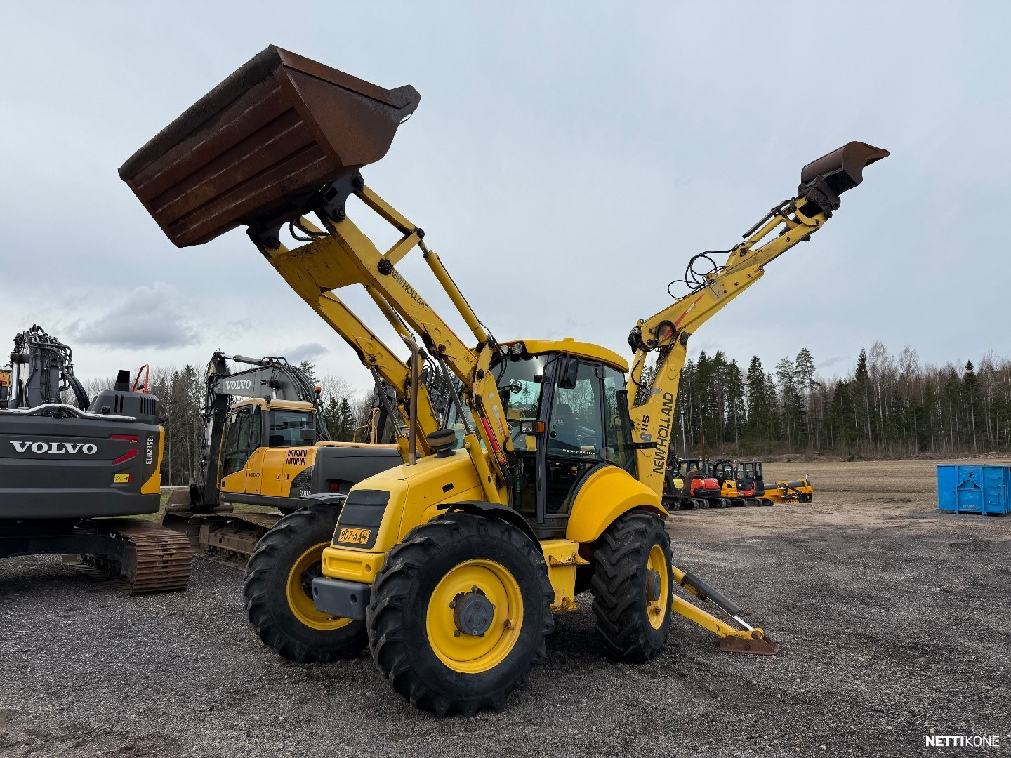 New Holland LB115 4PS 28.000€alv0 RAHOITUS/ LEASING TARJOLLA! JATKOPUOMILLA* LUISKAKAUHA* SIISTI KONE! 2001 - Image 42