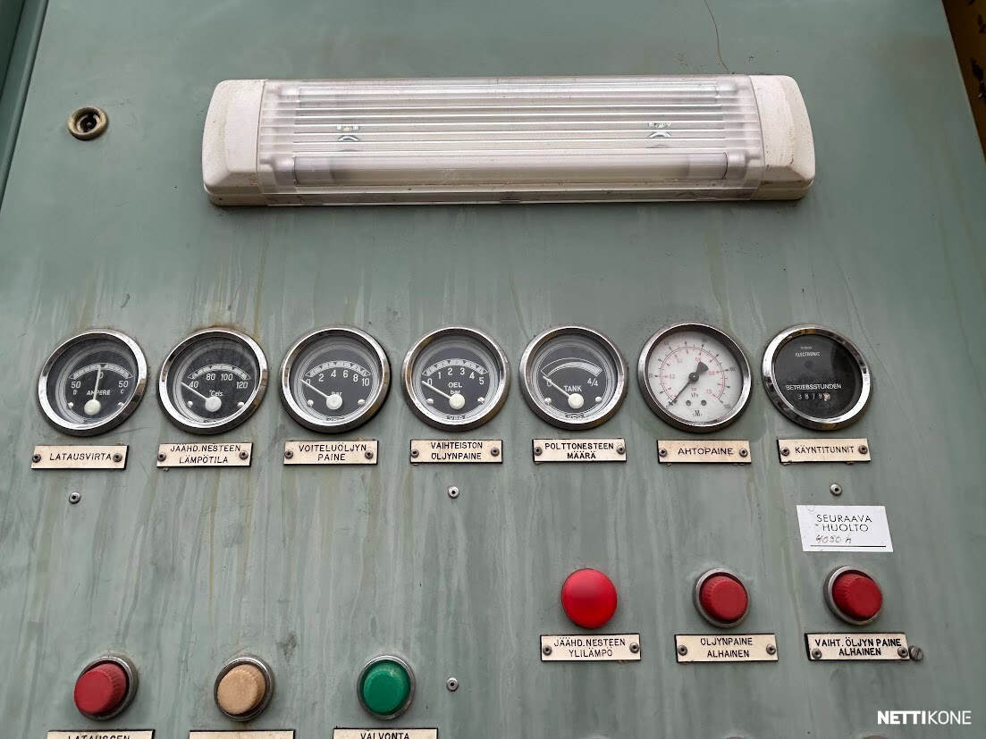 Strömberg **MYYTY**250kVa Generaattori Scanian DS14 V8 moottorilla 1979 - Image 11