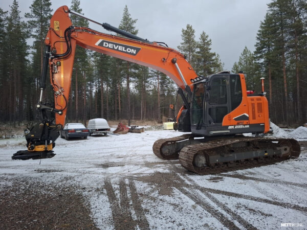 Doosan DX235 LCR-7 175.000€alv0 RAHOITUS/LEASING TARJOLLA! SIISTI DEVELON! VAIN 2450H* NOVATRON 3D* ENGCON OILGUICK 2022 - Image 3