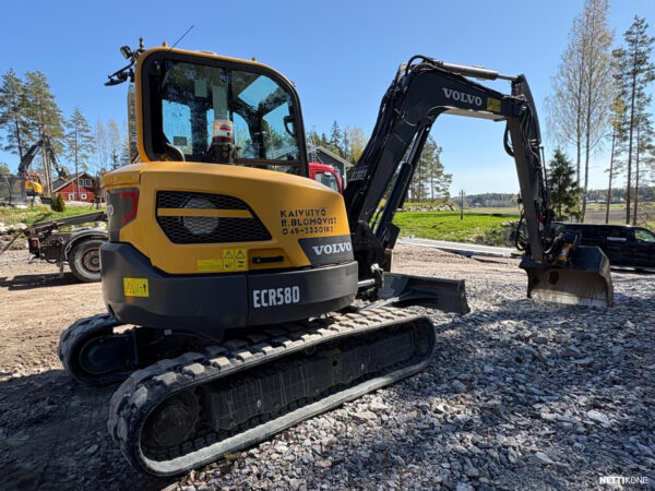 Volvo ECR 58 D 64 900+alv *VAIN 895h* *Rahoitus/Leasing tarjolla* 2018 - Image 5