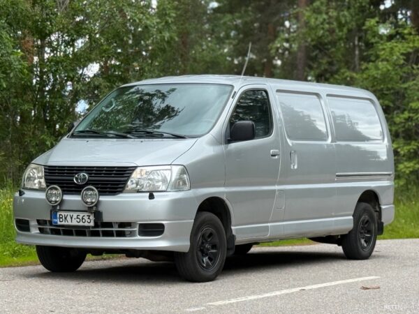 Toyota Hiace 2.5 D-4D 4x4 PITKÄ RAHOITUS TARJOLLA 0€ KÄSIRAHALLA! SIISTI HIACE!! 2008