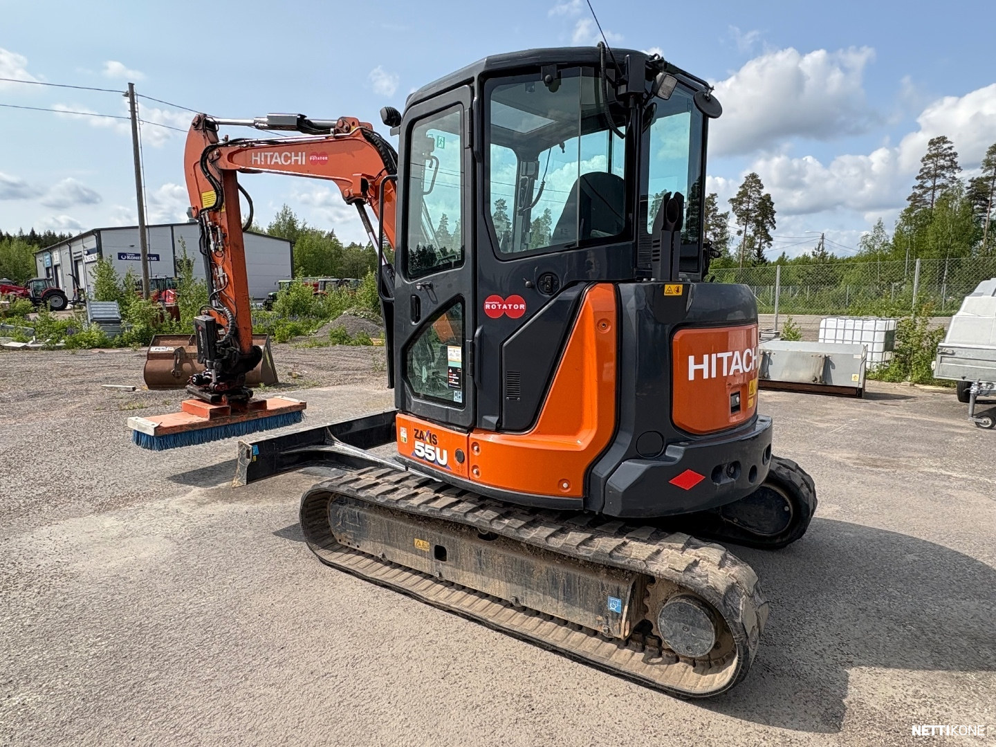 Hitachi ZX 55 U-6 Siistikuntoinen kaivuri vm2020, 1055h *Rahoitus/Leasing* 2020 - Image 5
