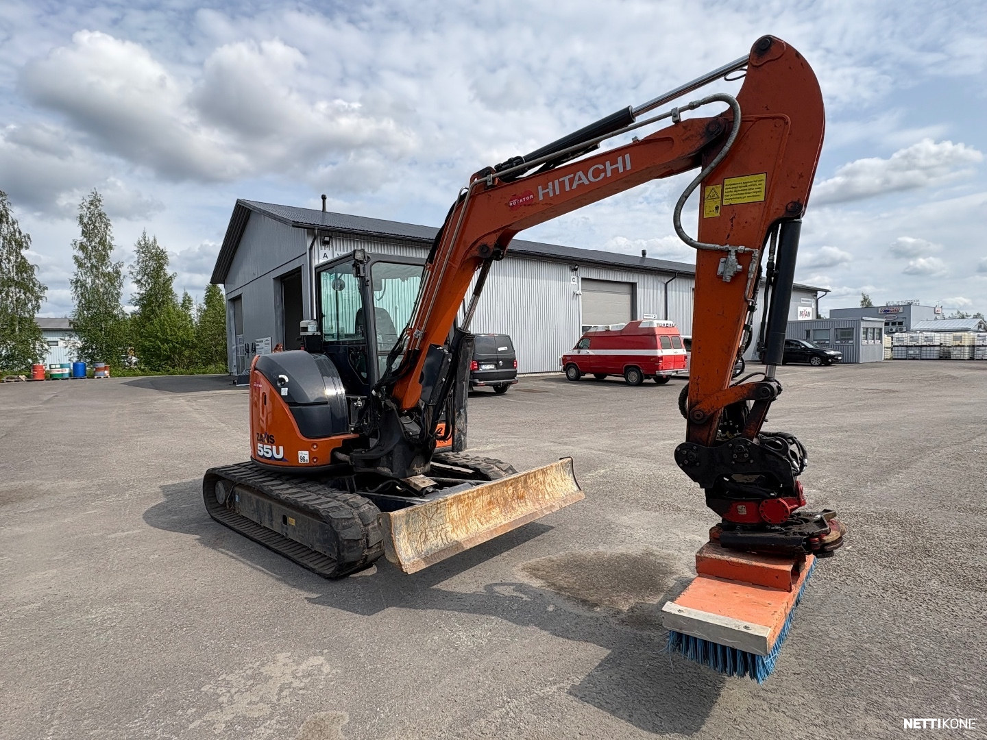 Hitachi ZX 55 U-6 Siistikuntoinen kaivuri vm2020, 1055h *Rahoitus/Leasing* 2020 - Image 3