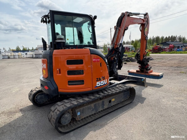 Hitachi ZX 55 U-6 Siistikuntoinen kaivuri vm2020, 1055h *Rahoitus/Leasing* 2020 - Image 4