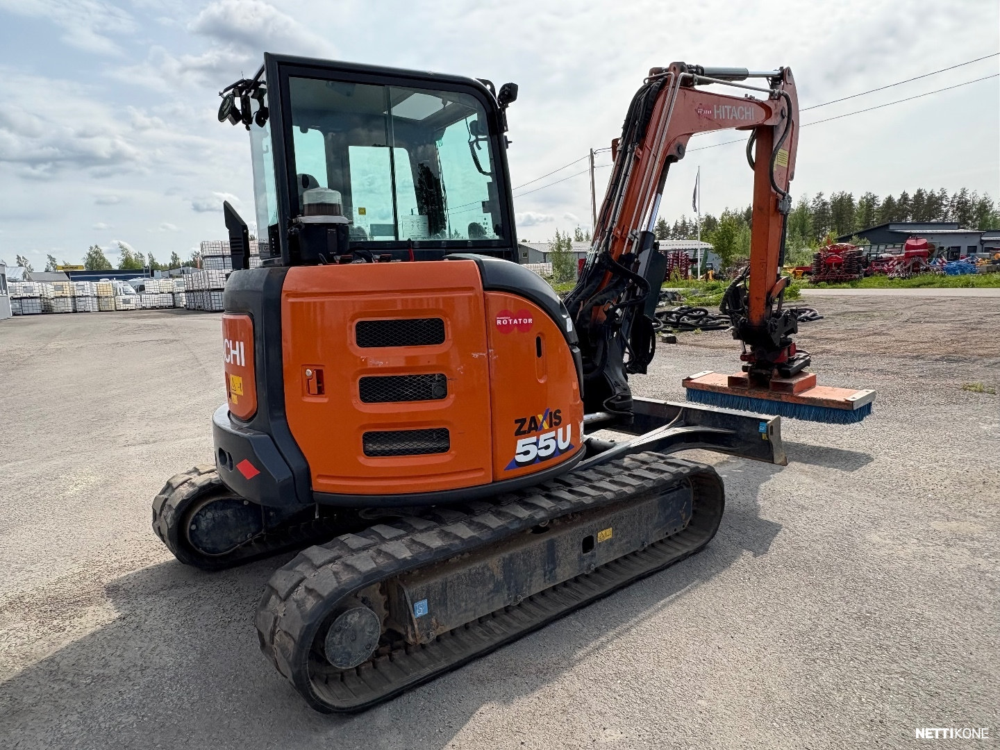 Hitachi ZX 55 U-6 Siistikuntoinen kaivuri vm2020, 1055h *Rahoitus/Leasing* 2020 - Image 4