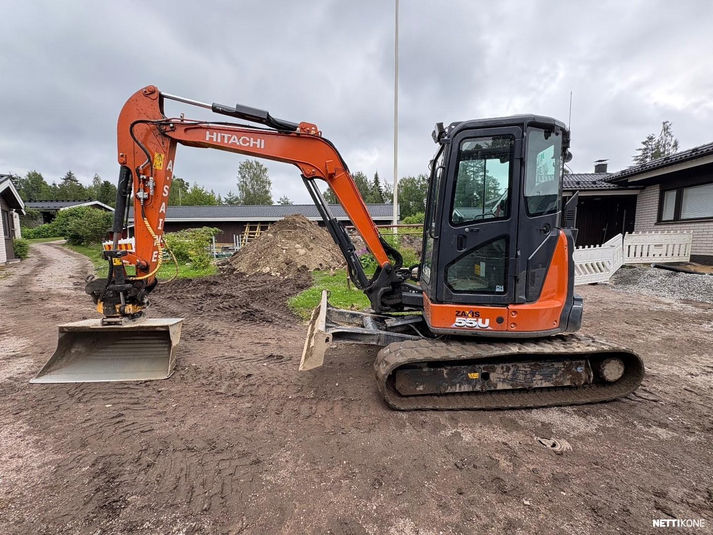 Hitachi ZX55U-6 Stage 5.Pienet tunnit Vain 1070h!! *Rahoitus / Leasing* 2020