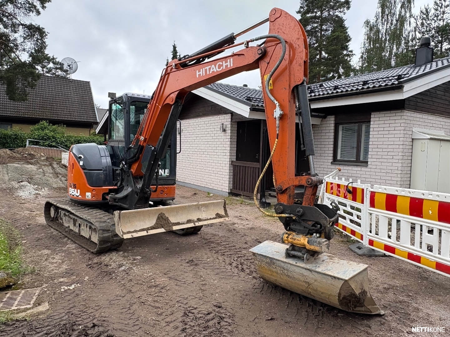 Hitachi ZX55U-6 Stage 5.Pienet tunnit Vain 1070h!! *Rahoitus / Leasing* 2020 - Image 3