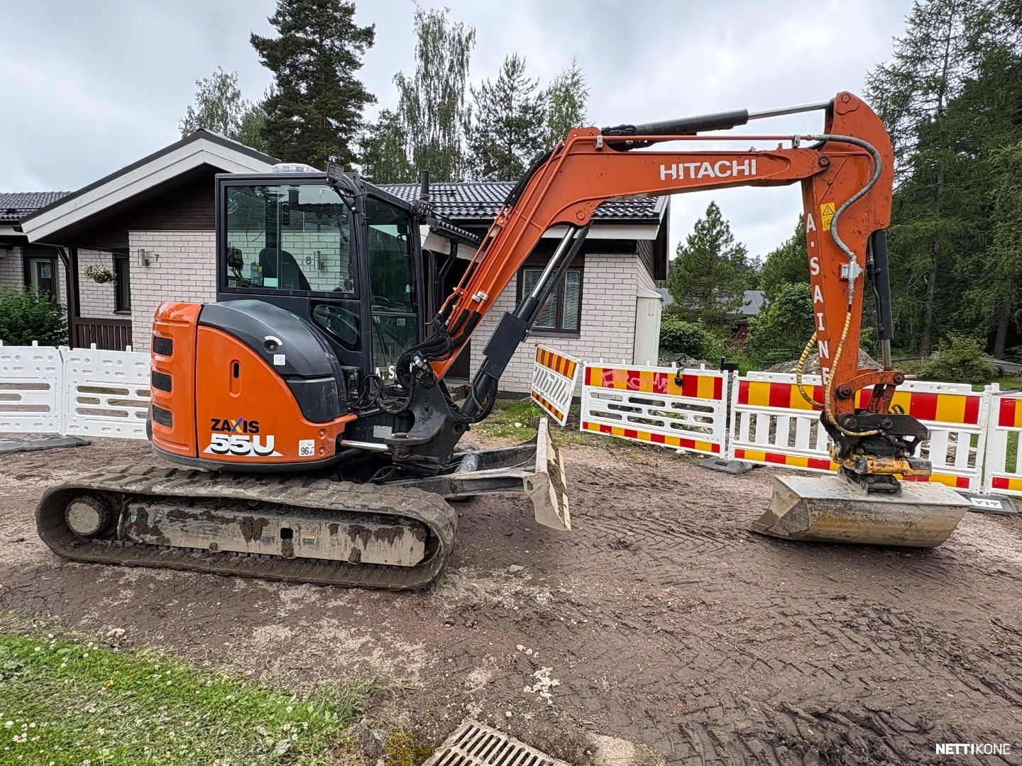 Hitachi ZX55U-6 Stage 5.Pienet tunnit Vain 1070h!! *Rahoitus / Leasing* 2020 - Image 4