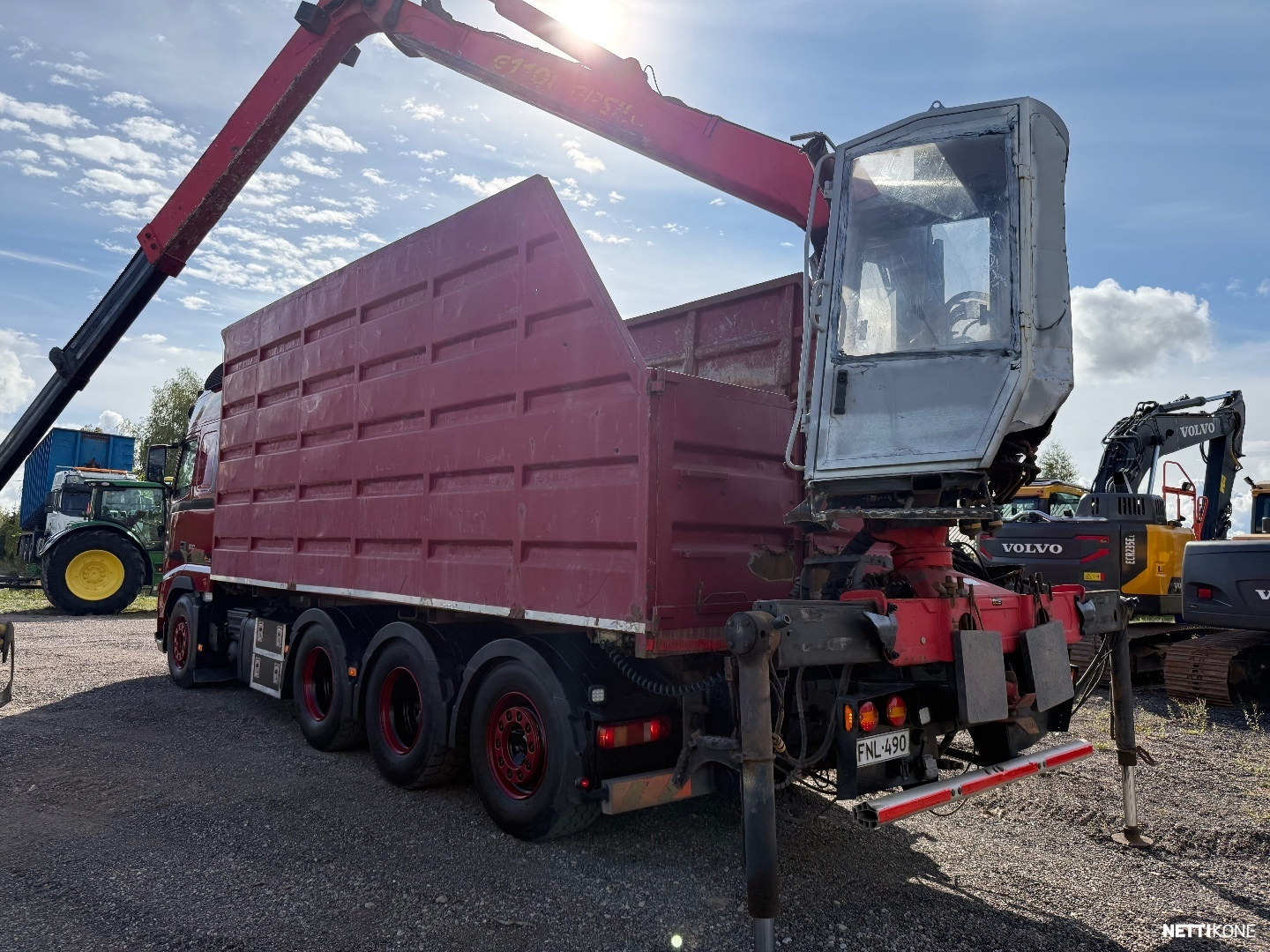 Volvo FH500 MYYTY!! NOSTURI PALFINGER EPSILON E110L97 SIISTI AUTO!! 2011 - Image 12