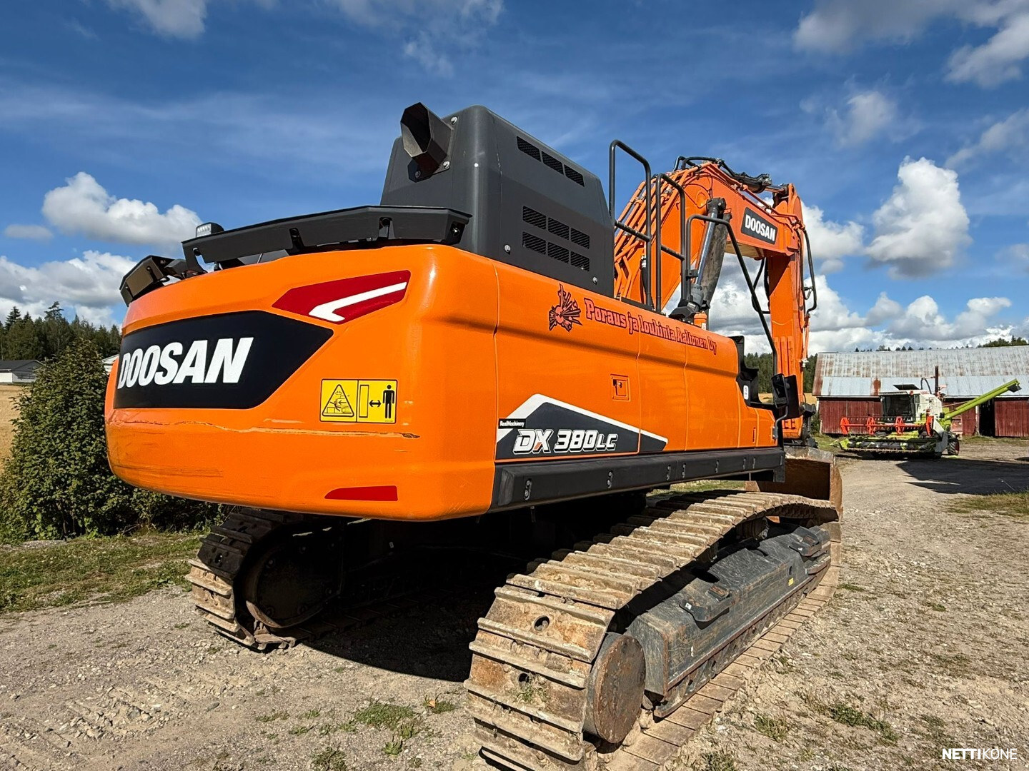 Doosan DX 380 LC-7 229 000 alv 0 % *VAIN 551h* *RAHOITUS/LEASING TARJOLLA* 2021 - Image 8