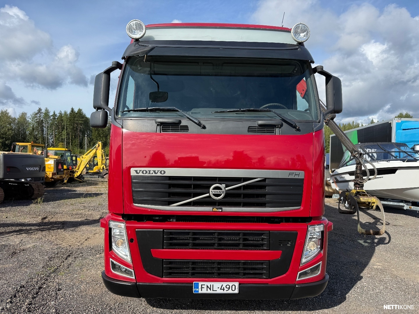 Volvo FH500 MYYTY!! NOSTURI PALFINGER EPSILON E110L97 SIISTI AUTO!! 2011 - Image 7