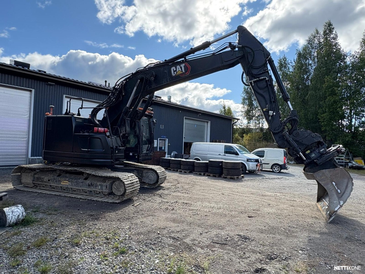 Caterpillar 325 215 000 alv 0 % *Rahoitus/Leasing tarjolla* *Novatron 3D* *Rototilt R8+Pihti* *3-kauhaa* 2023 - Image 5