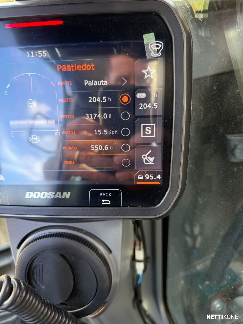 Doosan DX 380 LC-7 229 000 alv 0 % *VAIN 551h* *RAHOITUS/LEASING TARJOLLA* 2021 - Image 24