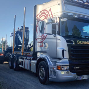 Scania R 730 Puutavarayhdistelmä 65 000 alv 0 % *Rahoitus tarjolla* *Jonsered 1080* *5 aks Trailer-Bygg kärry* 2011