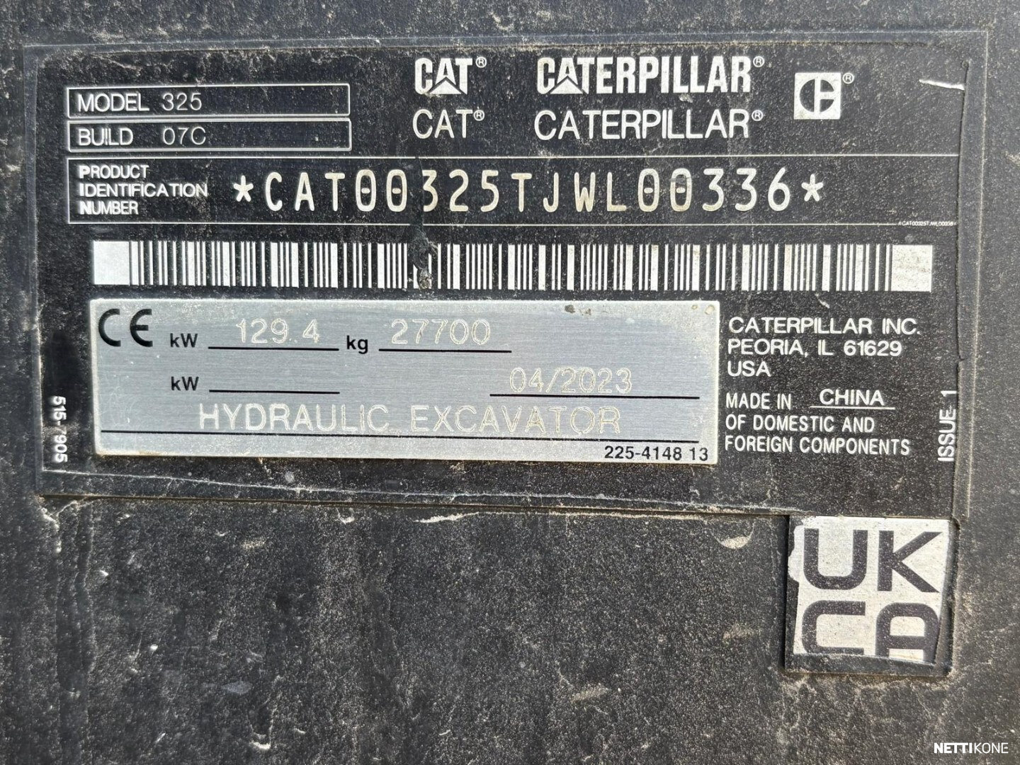 Caterpillar 325 215 000 alv 0 % *Rahoitus/Leasing tarjolla* *Novatron 3D* *Rototilt R8+Pihti* *3-kauhaa* 2023 - Image 30