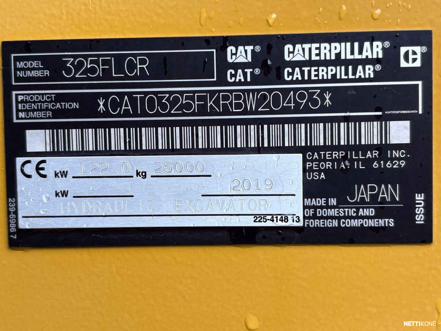 Caterpillar 325 F LCR + Novatron 3D 115 000+alv *Rahoitus/Leasing tarjolla* 2019 - Image 24