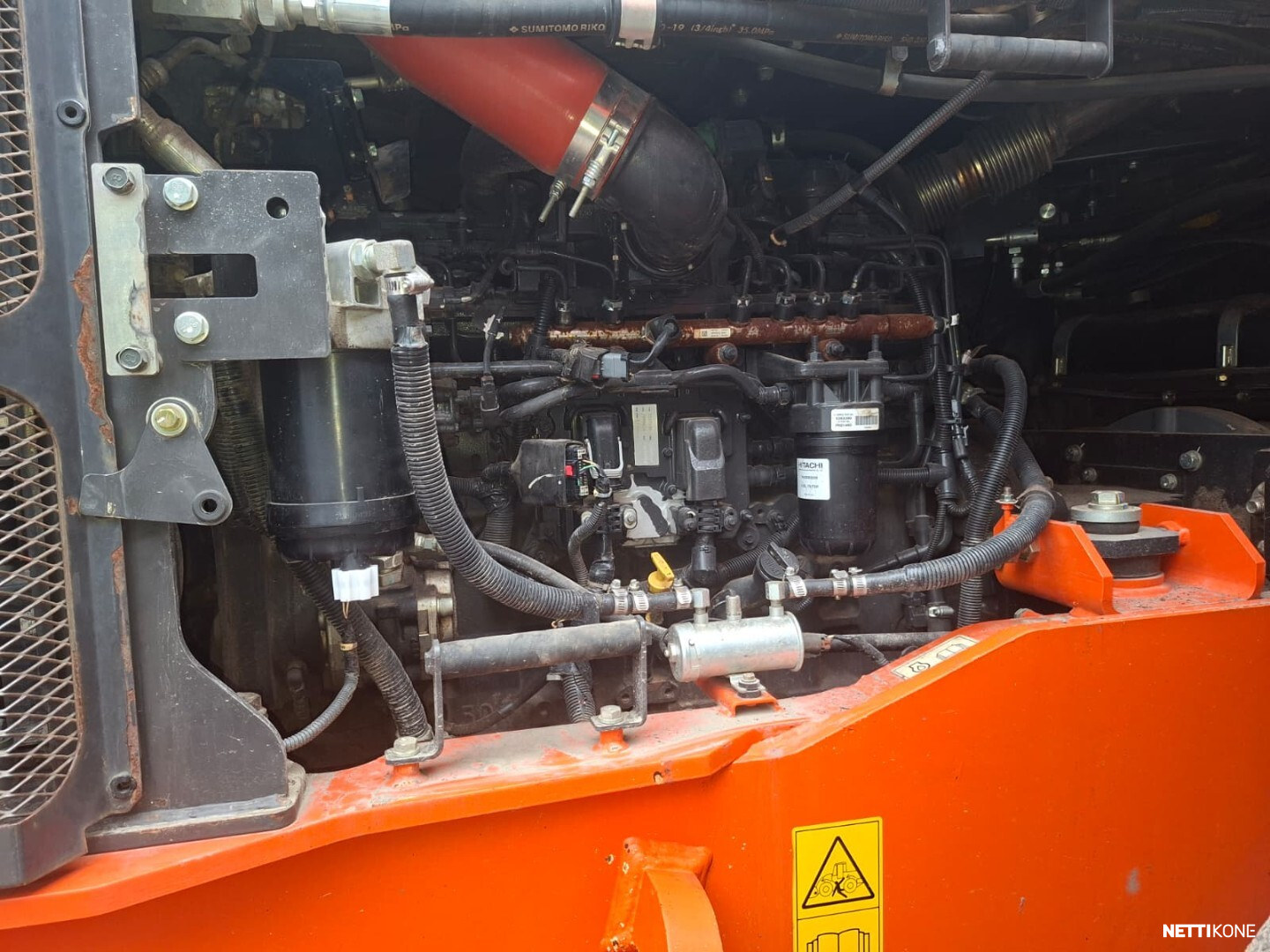 Hitachi ZW 310-6 120 000 alv 0 % *Rahoitus/Leasing tarjolla* *Huippu siisti* *Vain 6129h* *V-kauha Maakasi* *Vaaka* 2019 - Image 13