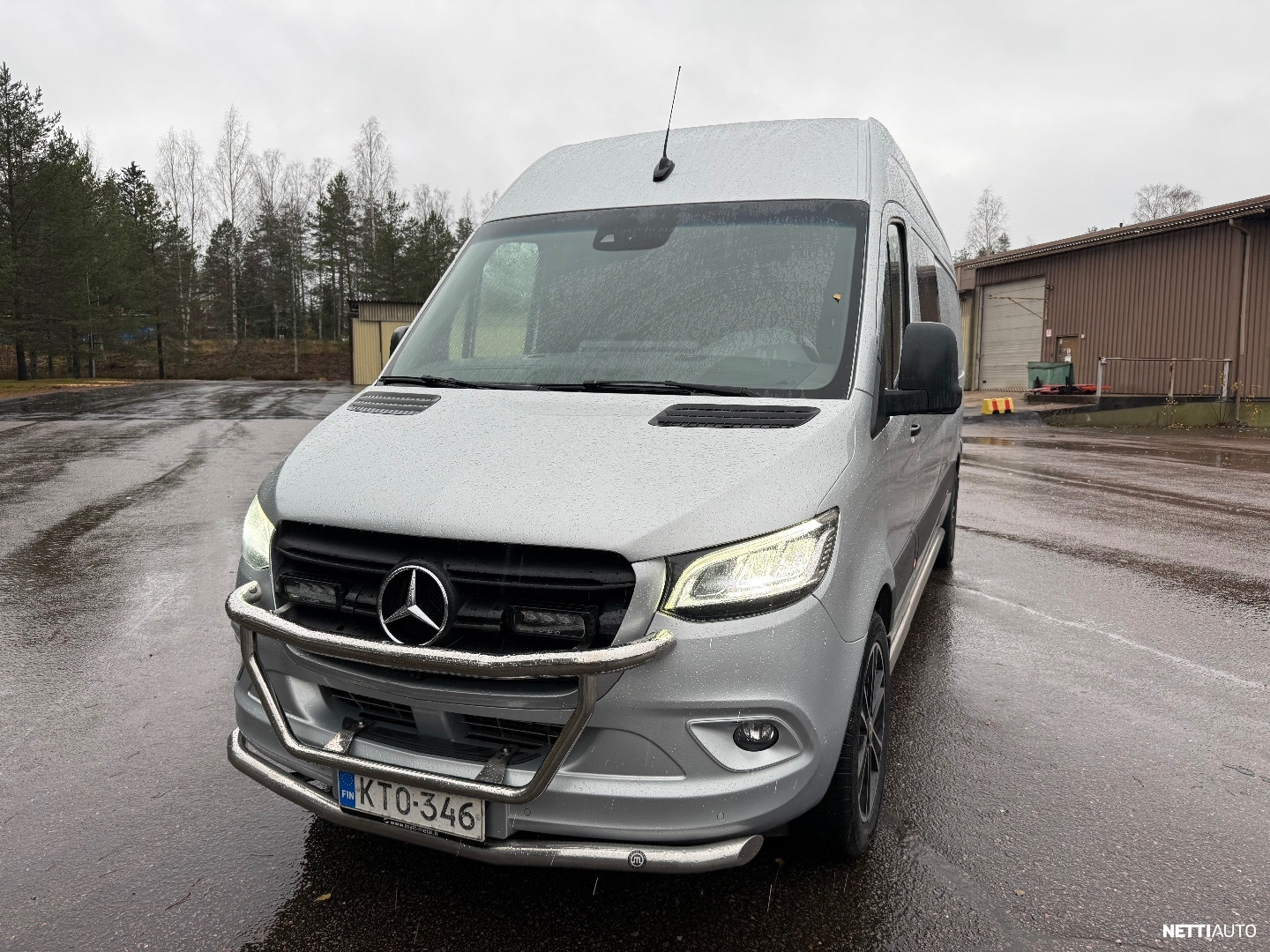 Mercedes-Benz Sprinter 319 3.0L RAHOITUS TARJOLLA! SIISTI MERSU! ALV VÄH KELPOINEN!! 2019 - Image 6