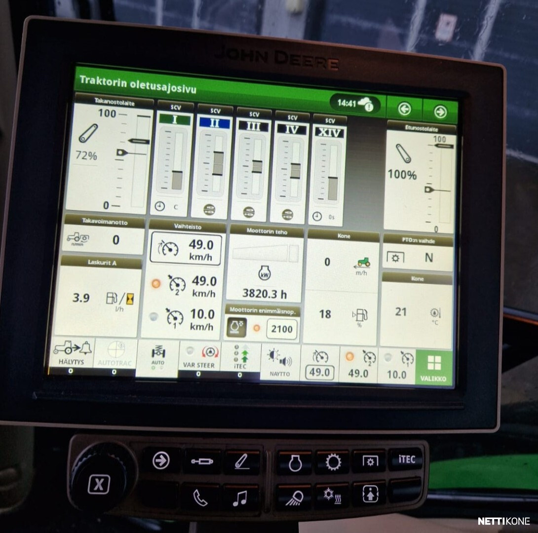 John Deere 6155 R MYYTY!! RAHOITUS/LEASING TARJOLLA! ULTIMATE MALLI* ETUNOSTOLAITE* ETU PTO * SIISTI!! 2019 - Image 8