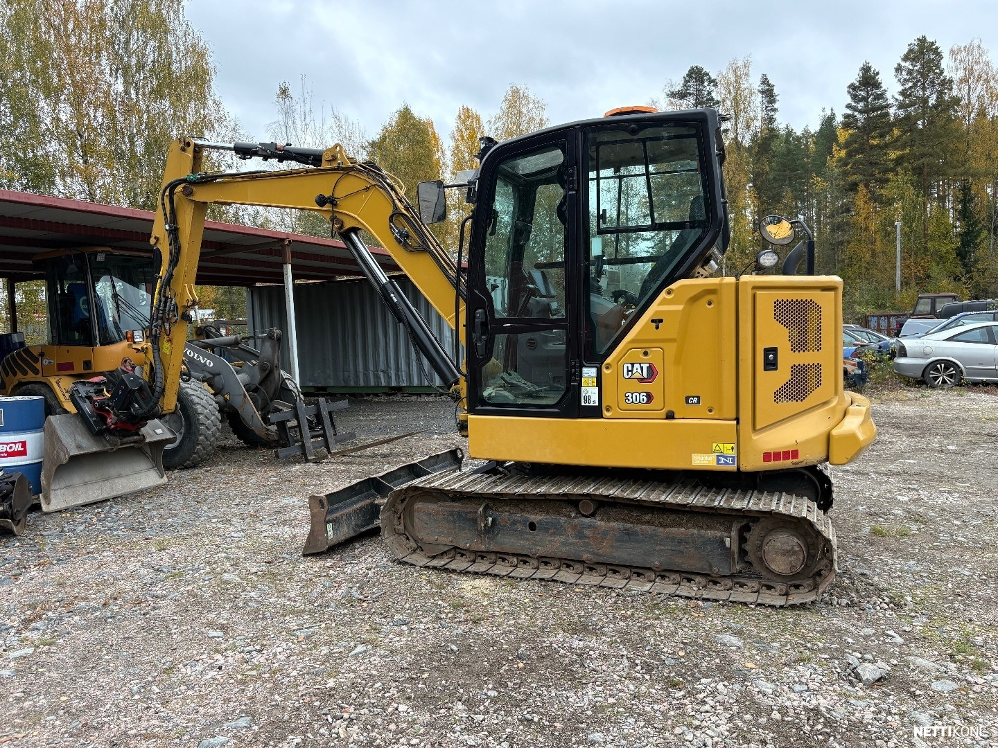 Caterpillar 306 CR vm 2021, 2700h, rautatelat 59500,00 € + alv *Rahoitus / Leasing* 2021