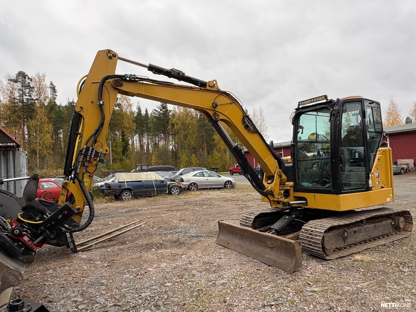 Caterpillar 306 CR vm 2021, 2700h, rautatelat 59500,00 € + alv *Rahoitus / Leasing* 2021 - Image 4