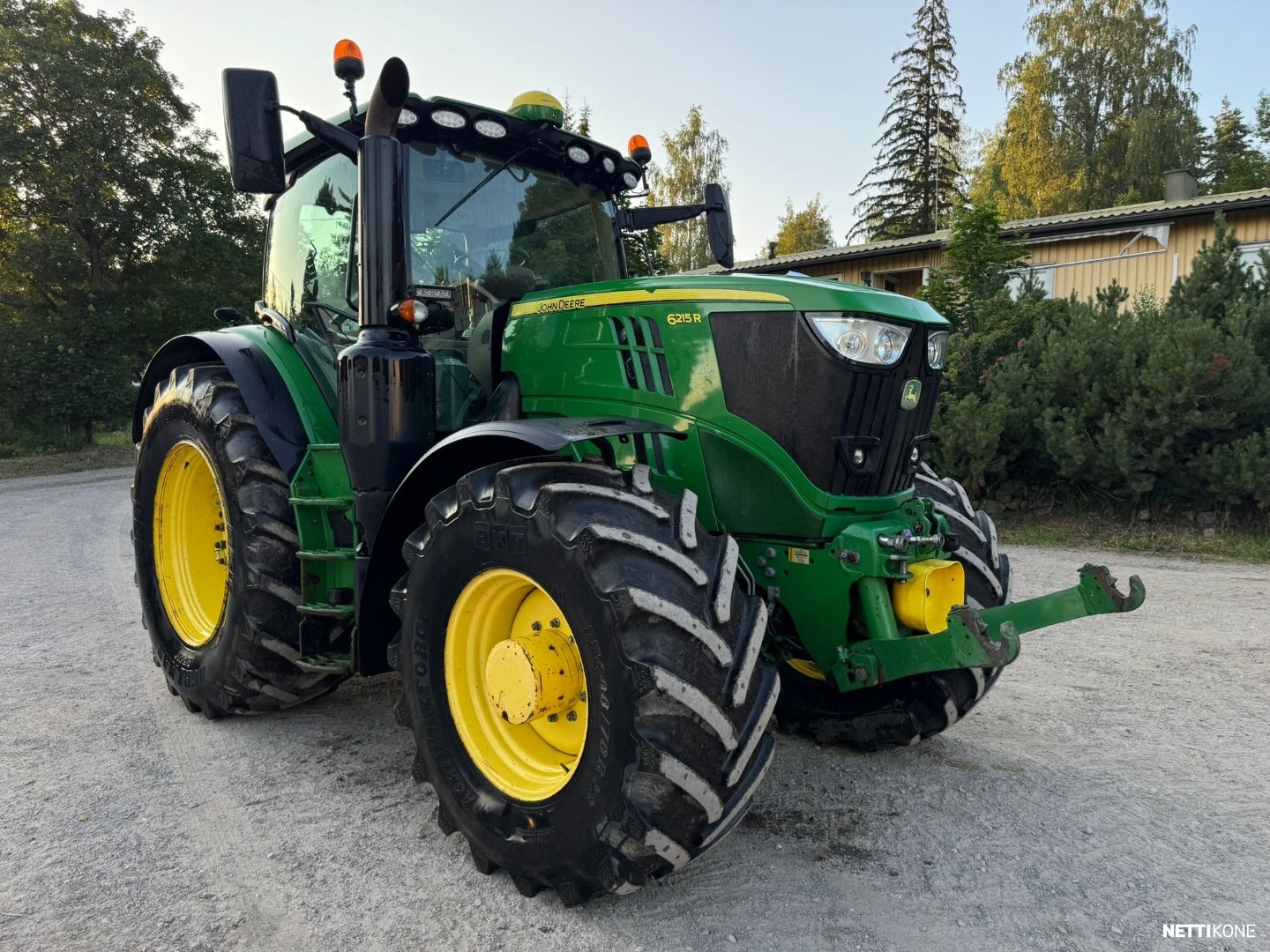 John Deere 6215R 75.000€ ALV0 *RAHOITUS/LEASING TARJOLLA! ETUNOSTOLAITE* ETU PTO* STAGE 4 2017 - Image 3