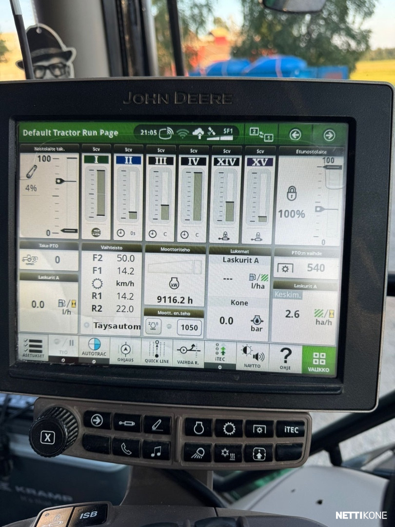 John Deere 6215R 75.000€ ALV0 *RAHOITUS/LEASING TARJOLLA! ETUNOSTOLAITE* ETU PTO* STAGE 4 2017 - Image 15