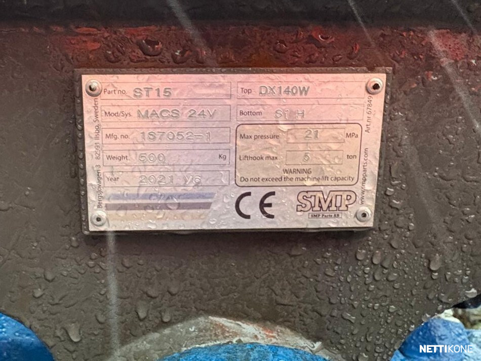 Doosan DX 140 LCR-5 124 800 alv 0 % *STAGE 5* *VAIN 85h* *Rahoitus/Leasing tarjolla* 2021 - Image 15