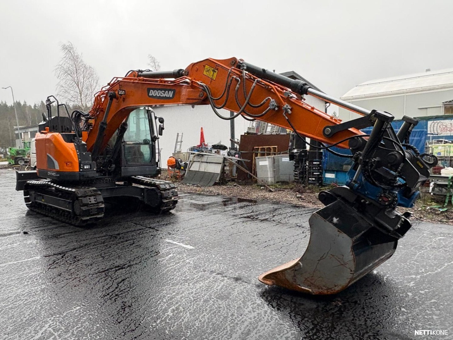 Doosan DX 140 LCR-5 124 800 alv 0 % *STAGE 5* *VAIN 85h* *Rahoitus/Leasing tarjolla* 2021 - Image 5