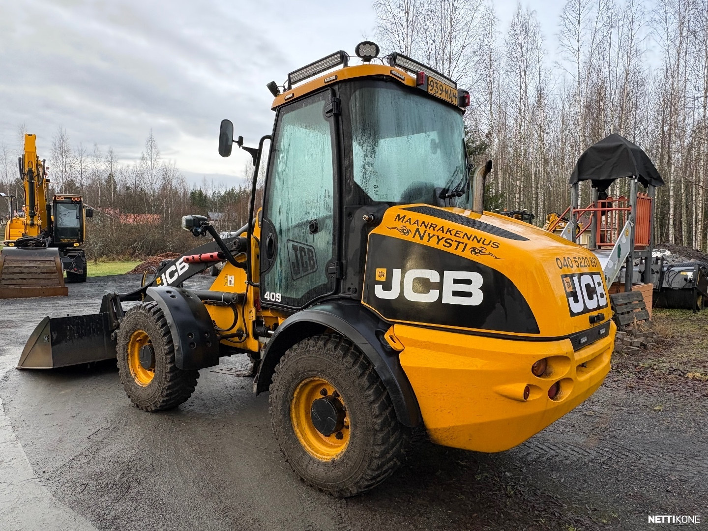 JCB 409 *VAIN 2864h* Nivelaura, kaksi kauhaa saatavilla *Rahoitus / Leasing* *VAIN 2864h* Nivelaura* *kaksi kauhaa saatavilla* 2010 - Image 5