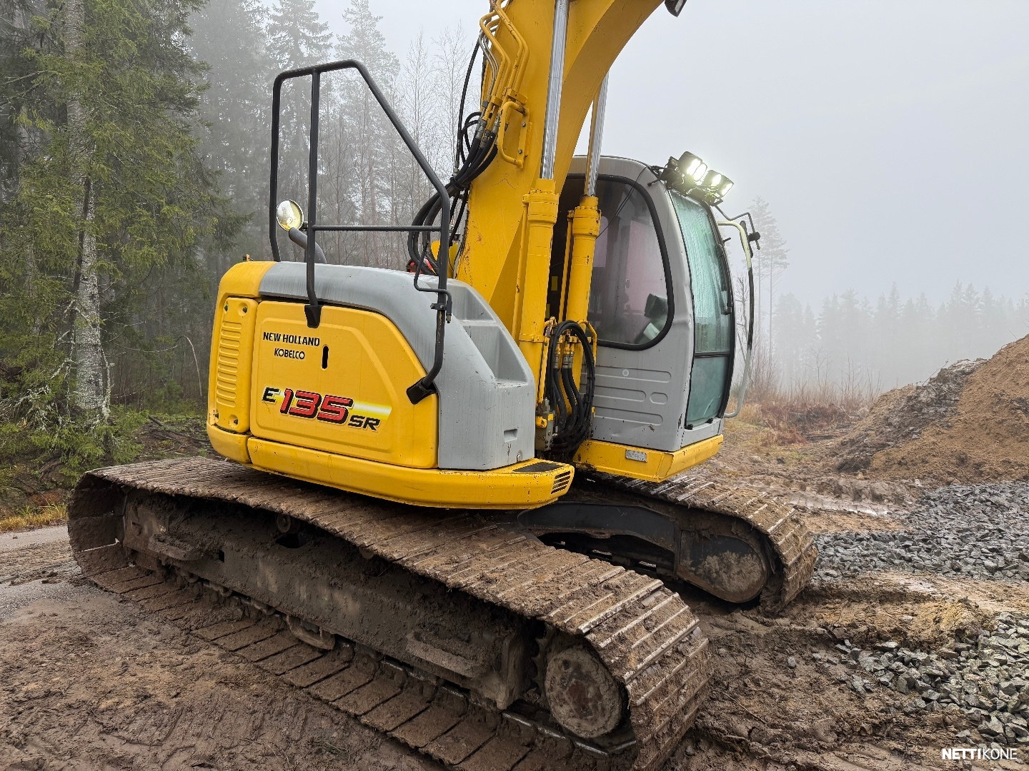 New Holland E135SR-1ES MYYTY !!! 32.000€ RAHOITUS/LEASING TARJOLLA* ENGCON*LUISKAKAUHA 2007 - Image 10