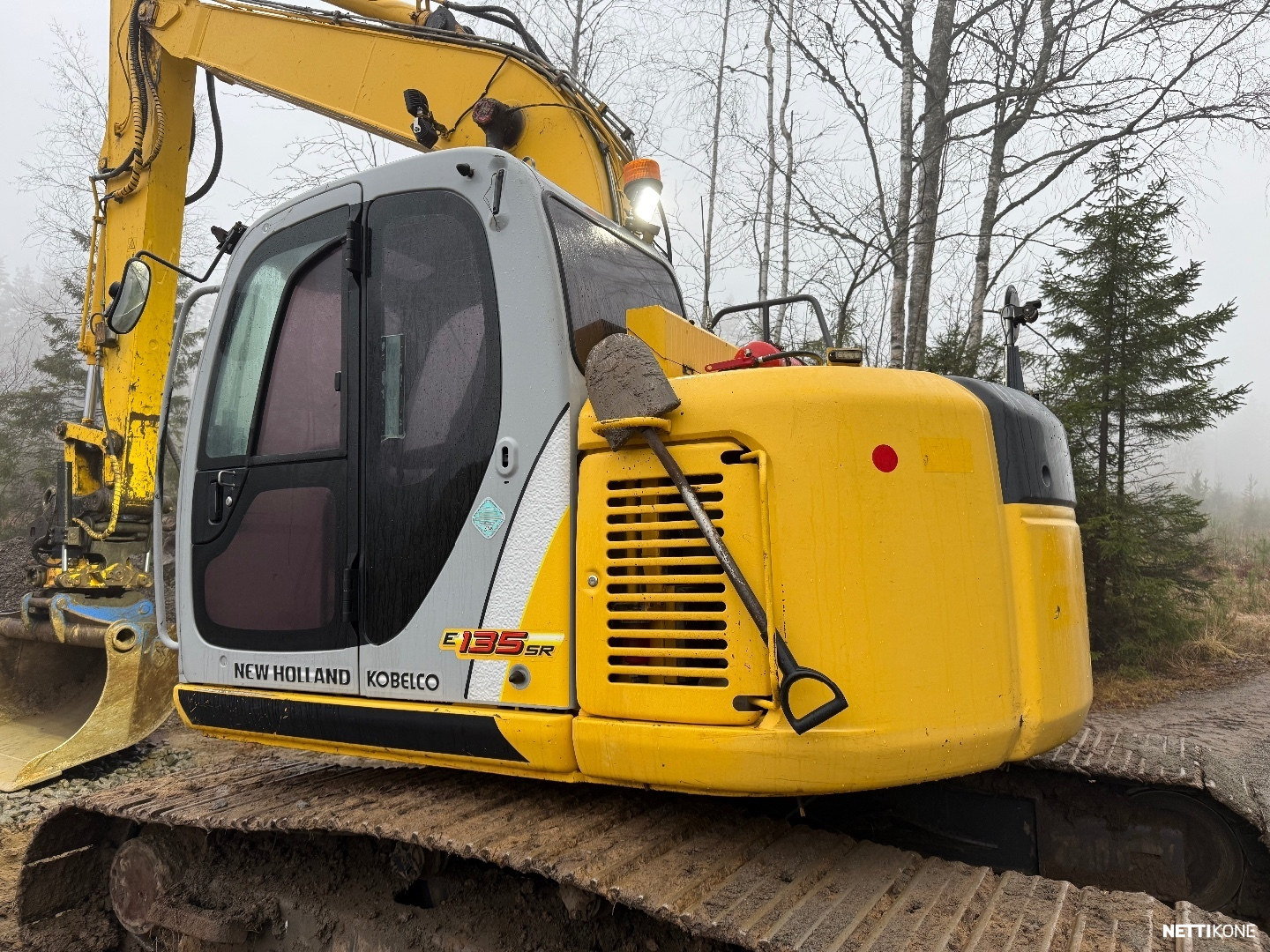 New Holland E135SR-1ES MYYTY !!! 32.000€ RAHOITUS/LEASING TARJOLLA* ENGCON*LUISKAKAUHA 2007 - Image 13