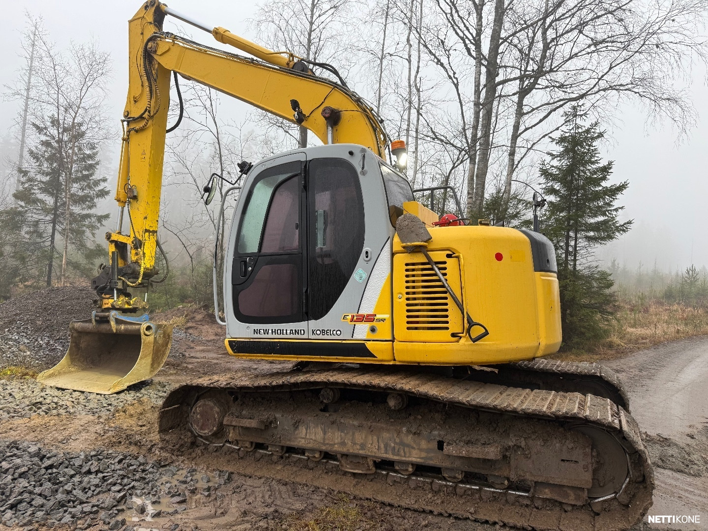 New Holland E135SR-1ES MYYTY !!! 32.000€ RAHOITUS/LEASING TARJOLLA* ENGCON*LUISKAKAUHA 2007