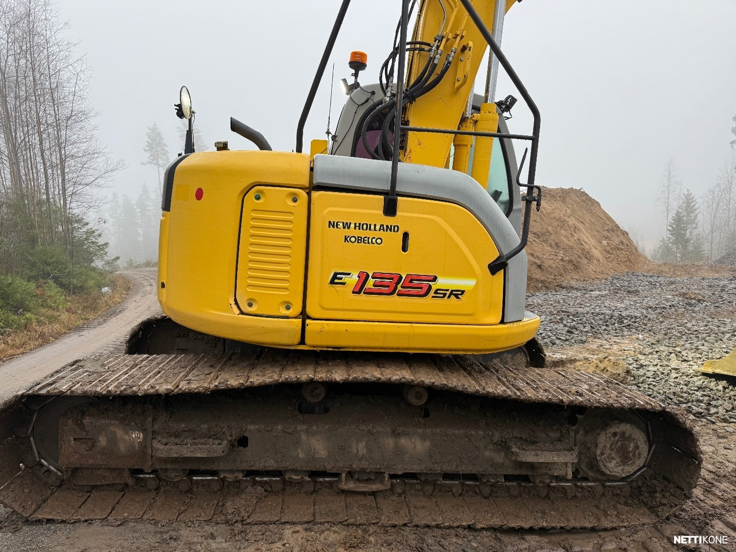 New Holland E135SR-1ES MYYTY !!! 32.000€ RAHOITUS/LEASING TARJOLLA* ENGCON*LUISKAKAUHA 2007 - Image 11