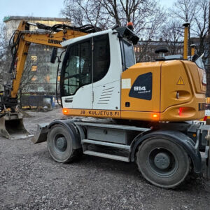 Liebherr A 914 Compact 89.000 €alv0 COMPACT LITRONIC* NOVATRON 3D* ENGCON EC 219*KAUHAT*RAHOITUS* LEASING *SIISTI KONE! 2018