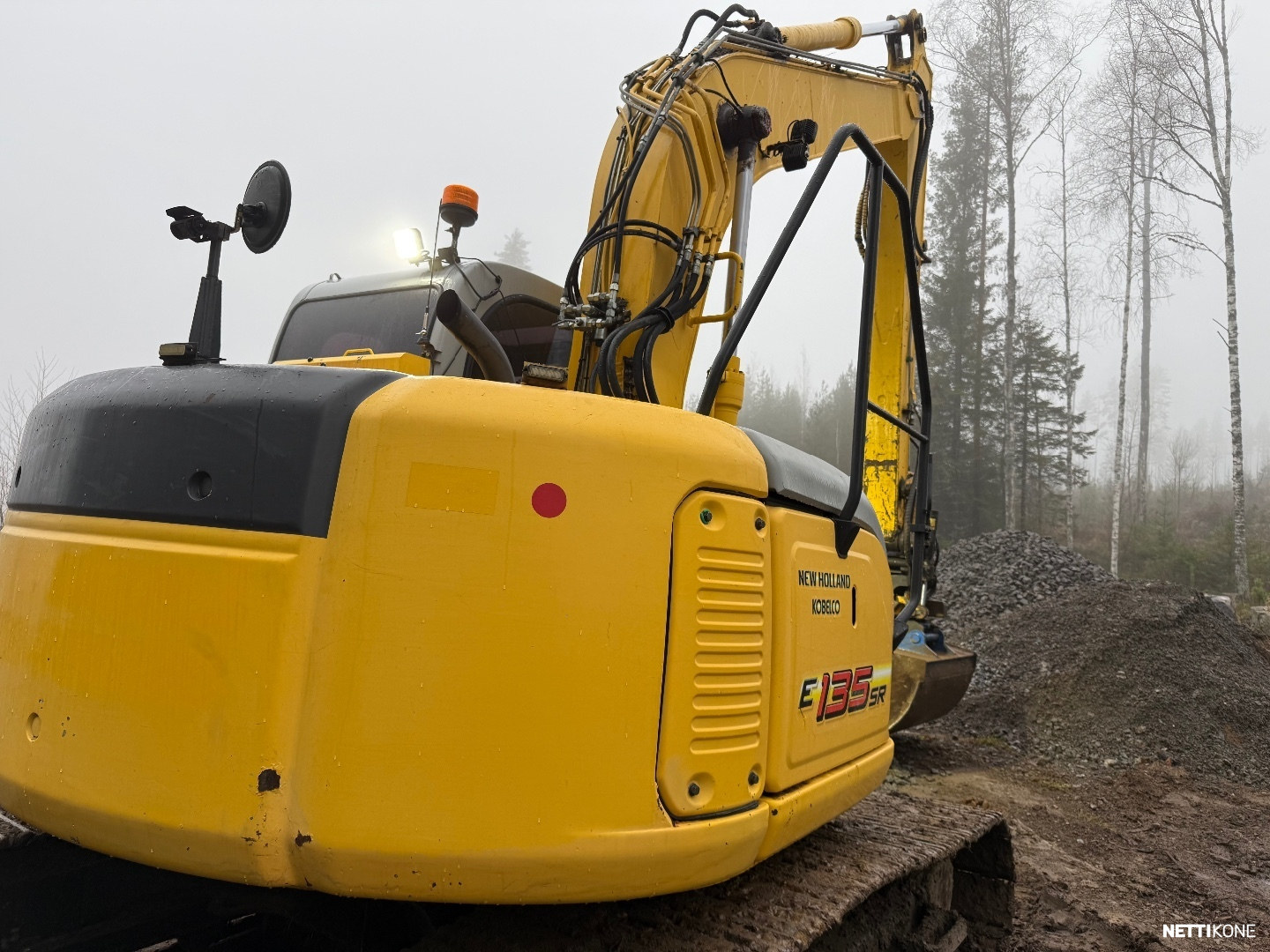 New Holland E135SR-1ES MYYTY !!! 32.000€ RAHOITUS/LEASING TARJOLLA* ENGCON*LUISKAKAUHA 2007 - Image 12