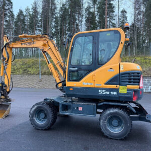 Hyundai 55W-9A 49.500€alv0 RAHOITUS/LEASING TARJOLLA! ENGCON* LUISKAKAUHA* KUOKKAKAUHA* KAAPELIKAUHA 2019