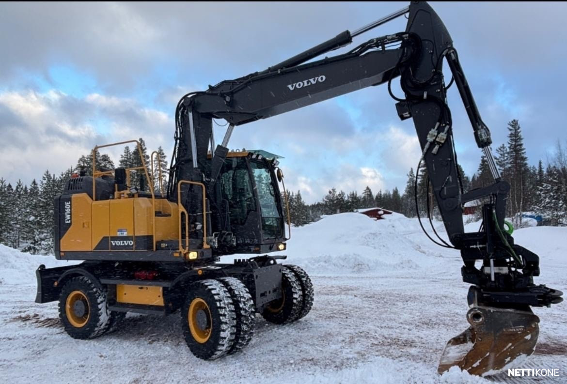 Volvo EW160E 89.000€ ALV0 RAHOITUS/LEASING TARJOLLA! LEICA 3D MITTARIT* TAITTOPUOMI* LUISKAKAUHA + PYÖRITTÄJÄ 2015 - Image 6
